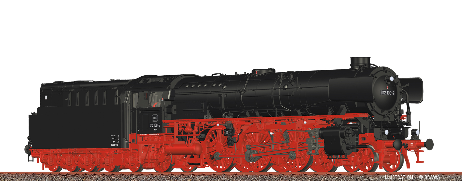 Brawa 70127 H0 Schnellzuglok BR 012 DB