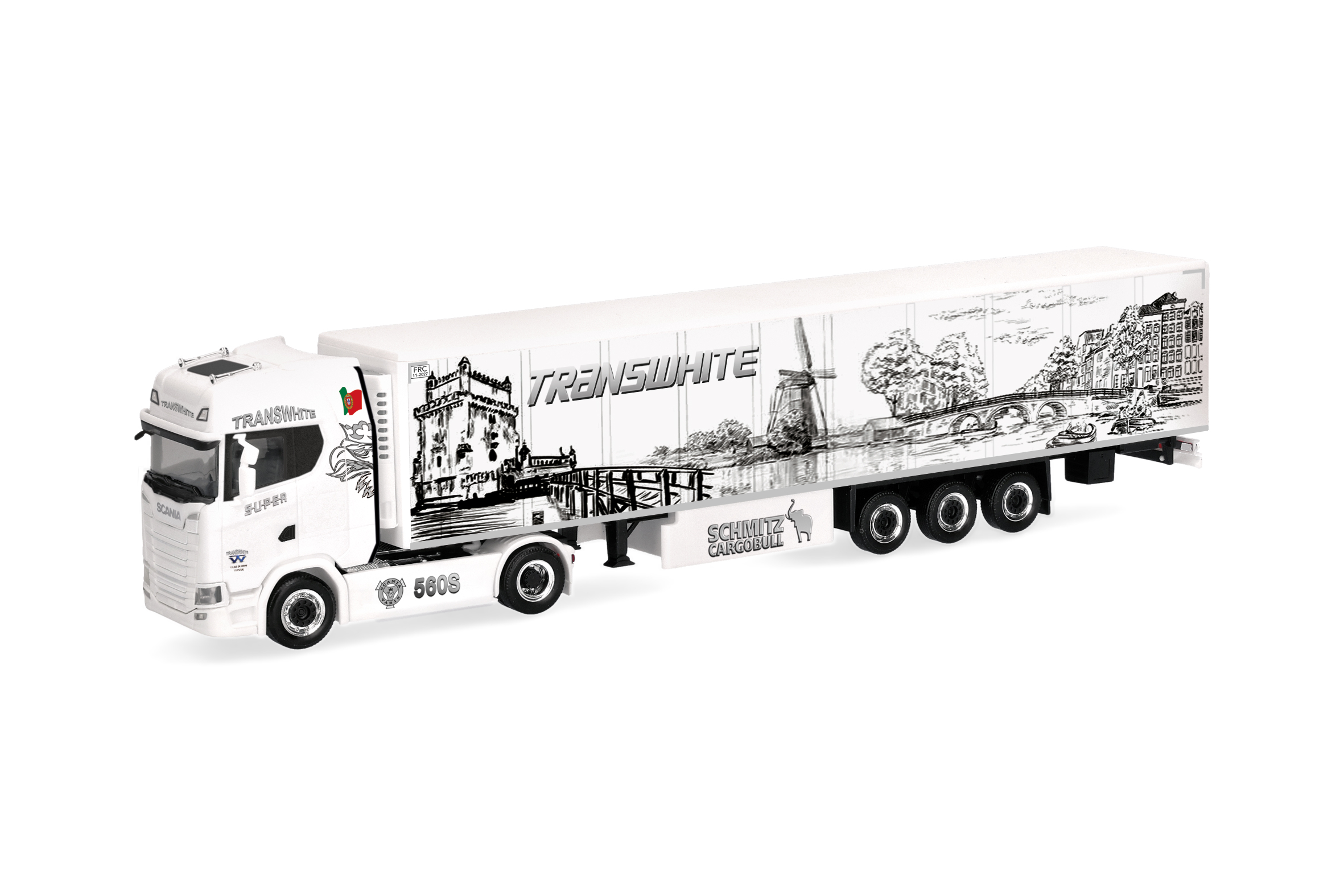 Herpa 322362 Scania CS 20 HD KüKoSz Transw.