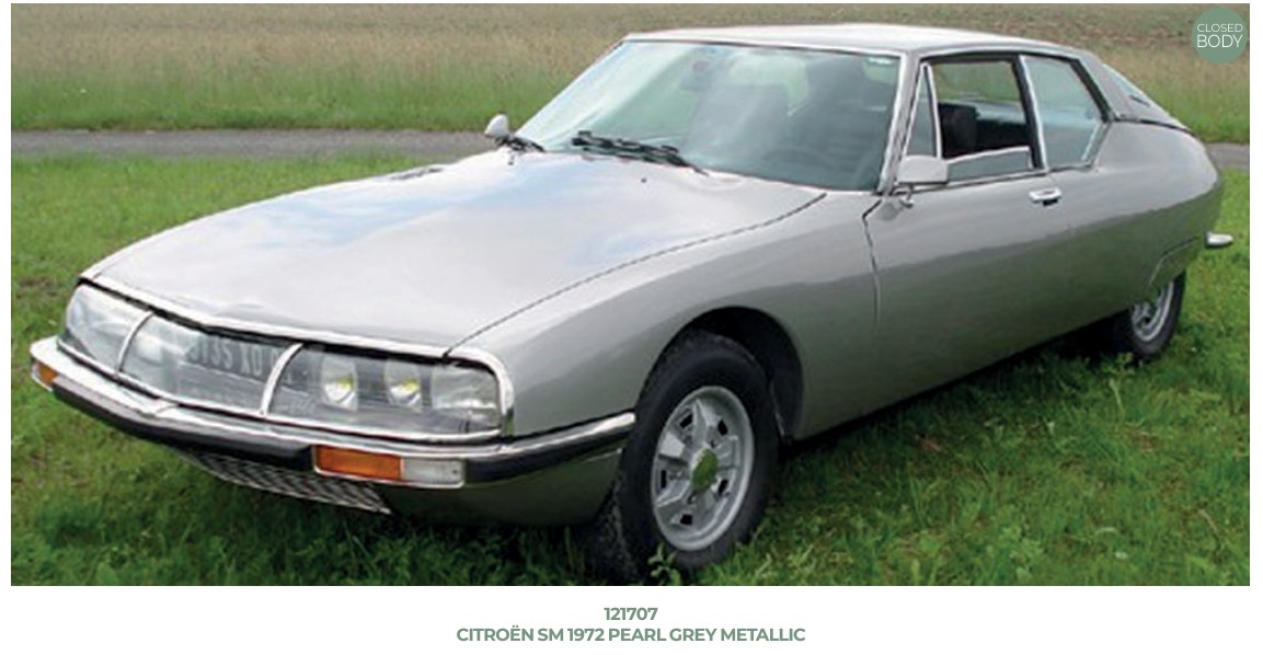 Norev 121707 Citroën SM 1972 Pearl Grey metallic 1:12