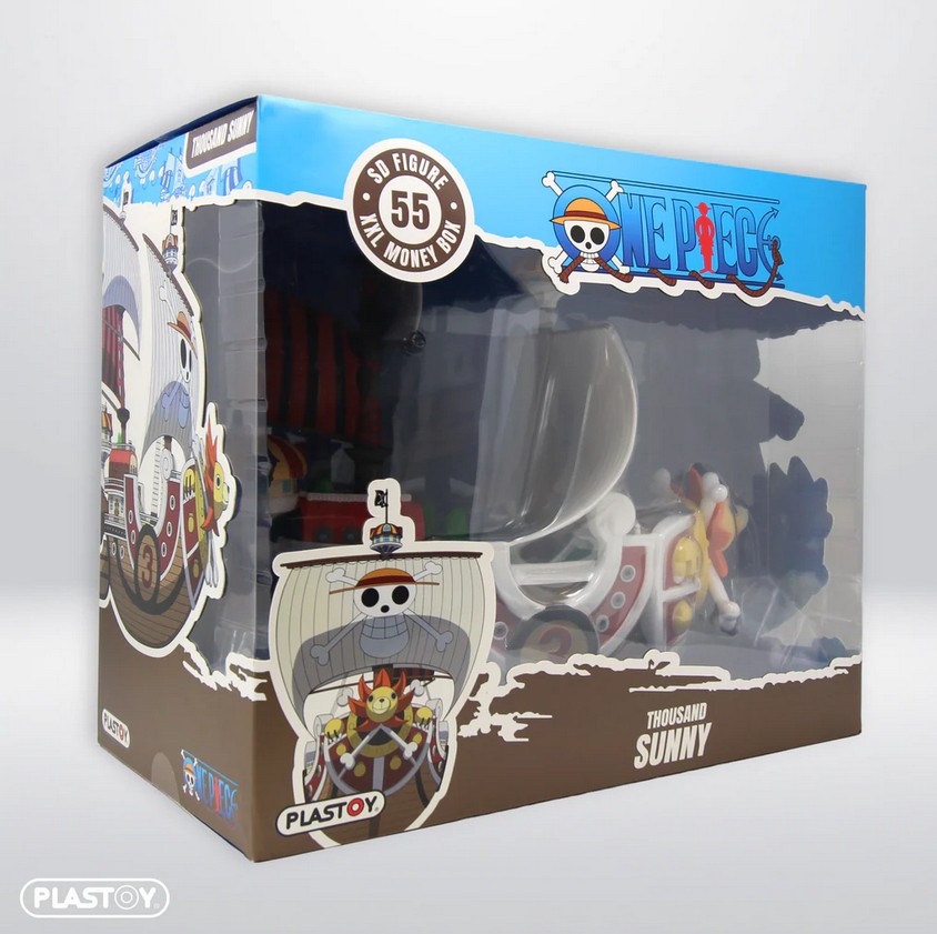 Plastoy 80245 One Piece Thousand Sunny 35 cm NEU OVP Spardose
