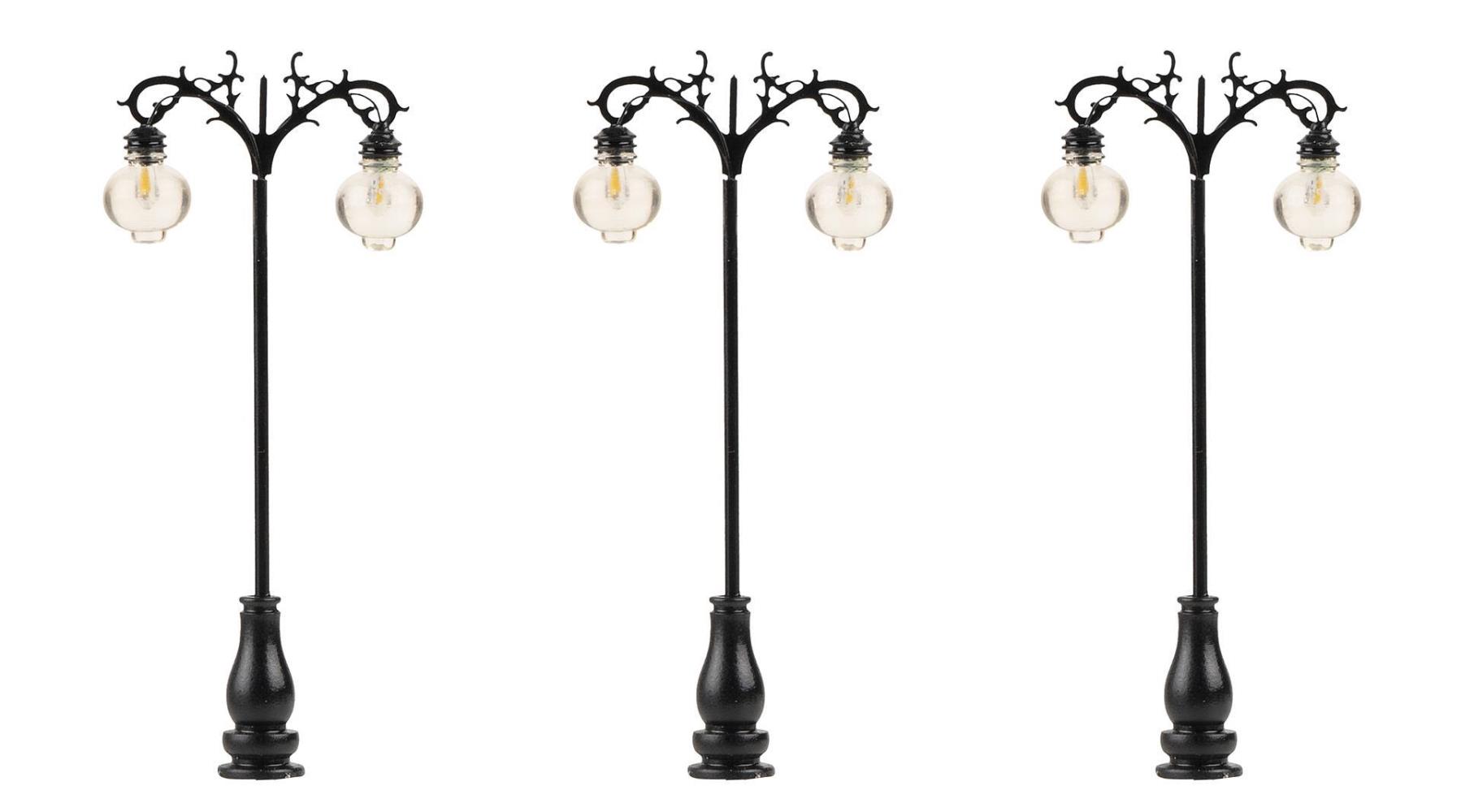 Faller 180115 LED-Laterne Hängeleuchten warmweiß 1:87 Spur H0