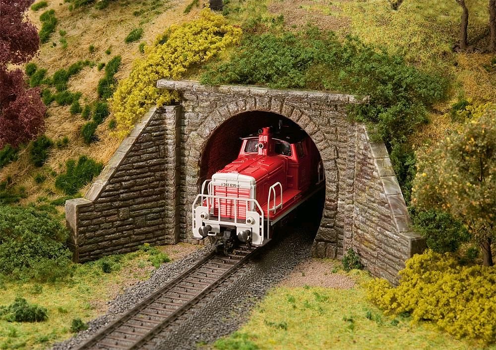 Faller 120558 Tunnelportal f. Dampfbetrieb, 1-glsg 1:87 Spur H0 Bausatz Ne