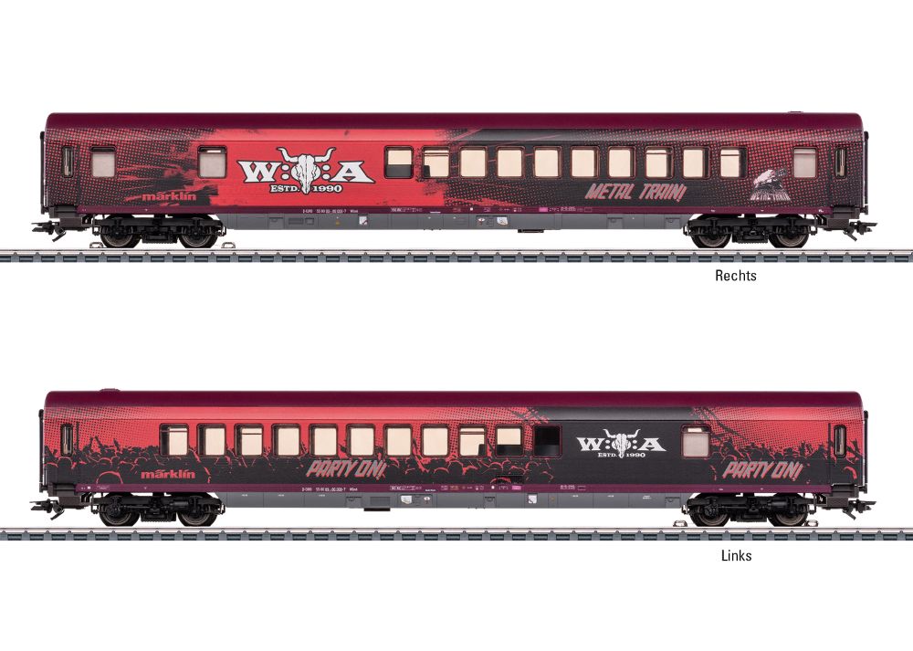 Märklin 43945 Partywagen Metal-Train/W:O:A® Spur H0
