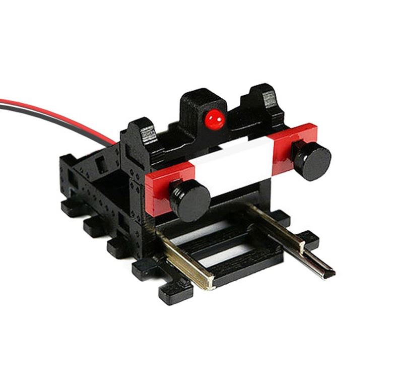 Proses BF-HO-02 Prellbock Baugr. H0/00 beleuchtet (GS, digital, verdrahtet)