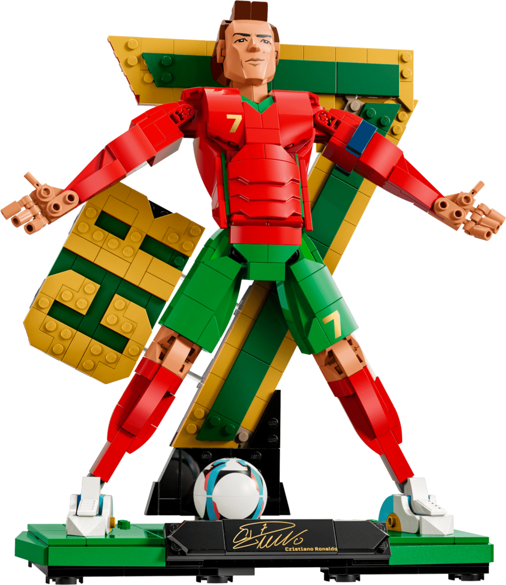 LEGO 43016 EDITIONS Cristiano Ronaldo – Fußballlegende Bausatz