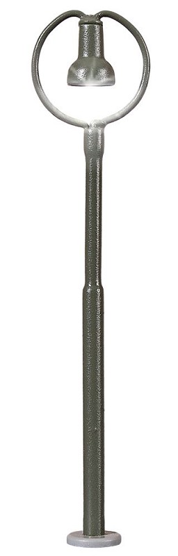 Viessmann 6035 H0 Nostalgische Bahnsteigleuchte, LED warmweiß