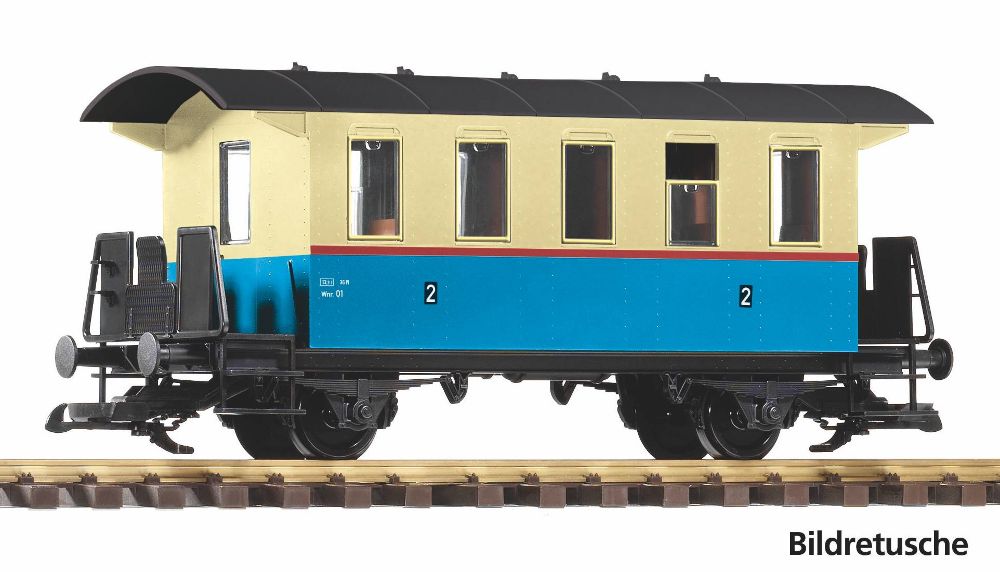 Piko 37929 Personenwagen 2. Klasse Privatbahn III 1:22,5 Spur G