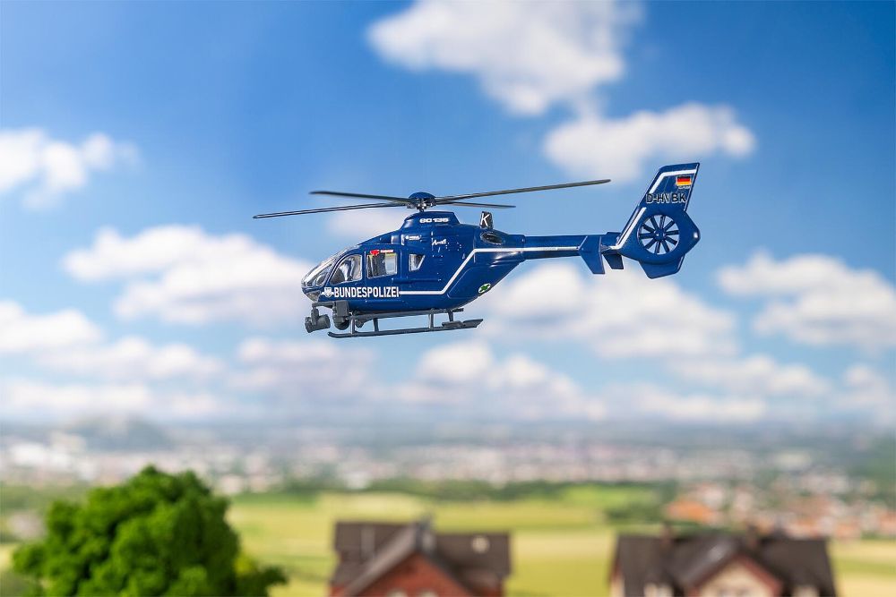 Faller 131023 Hubschrauber Bundespolizei 1:87 Spur H0 Bausatz NEU