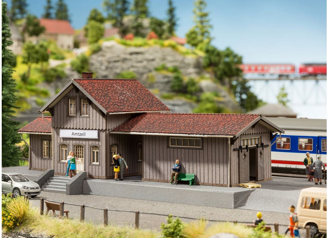 Noch 63001 Haltepunkt Amtzell 1:160 Spur N Bausatz Neu OVP