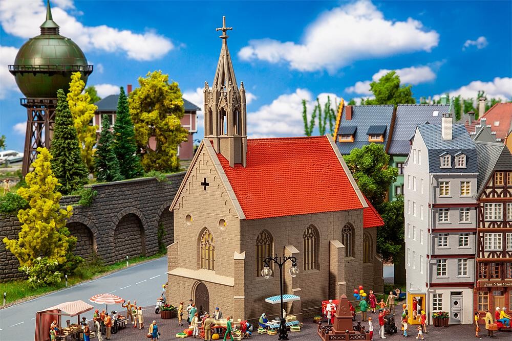 Faller 130680 Kirche St. Andreas - 1:87 Spur H0 - Bausatz - Neu - OVP