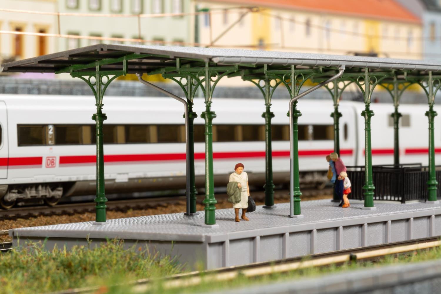 Auhagen 13355 Bahnsteig 1:120 Spur TT Bausatz Neu OVP