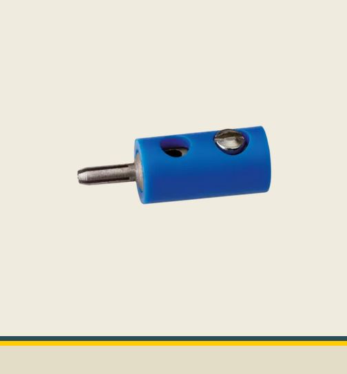 Brawa 3055 Querlochstecker ∅ 2,5 mm blau 10 Stück Neu OVP