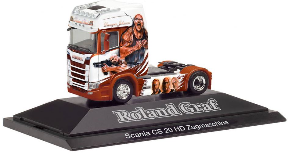 Herpa 111058 Scania CS 20 HD Zugmaschine „Roland Graf“ - 1:87