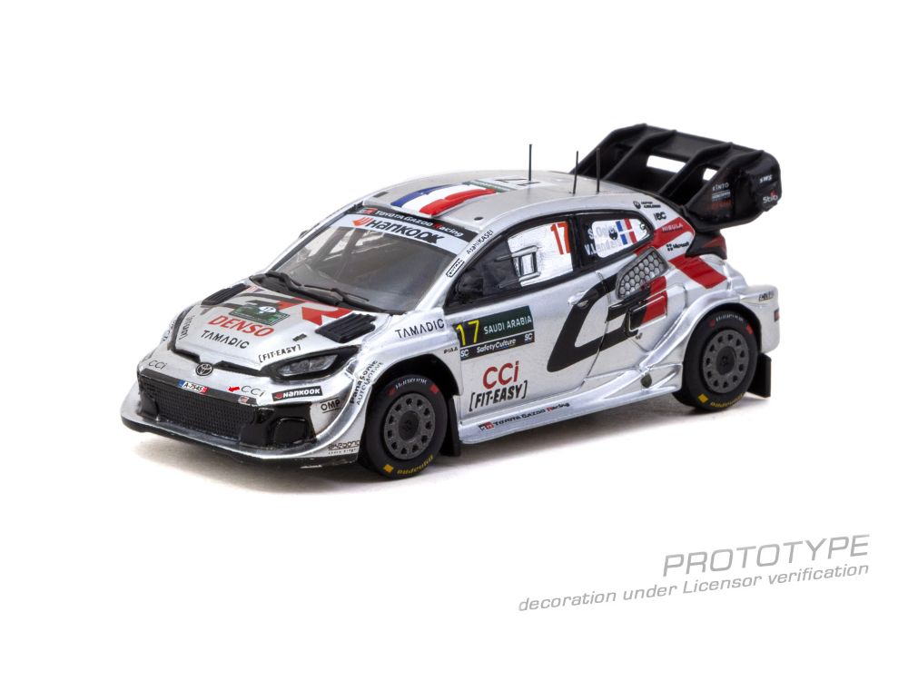 Tarmac Works T64-085-25RSA17 1:64 SÉBASTIEN OGIER RALLY SAUDI ARABIA 2025