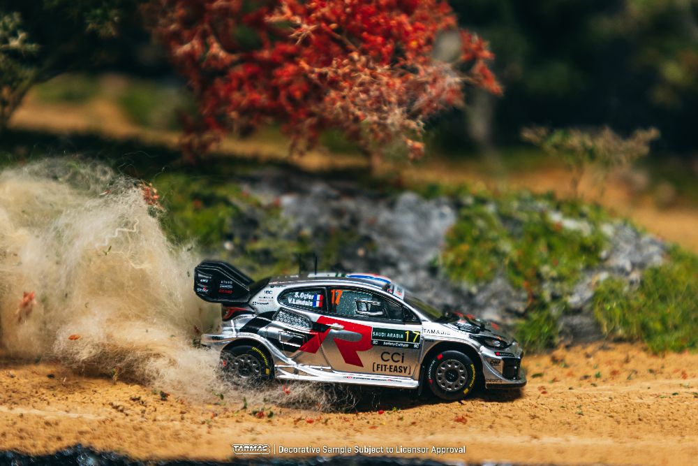 Tarmac Works T64-085-25RSA17 1:64 SÉBASTIEN OGIER RALLY SAUDI ARABIA 2025