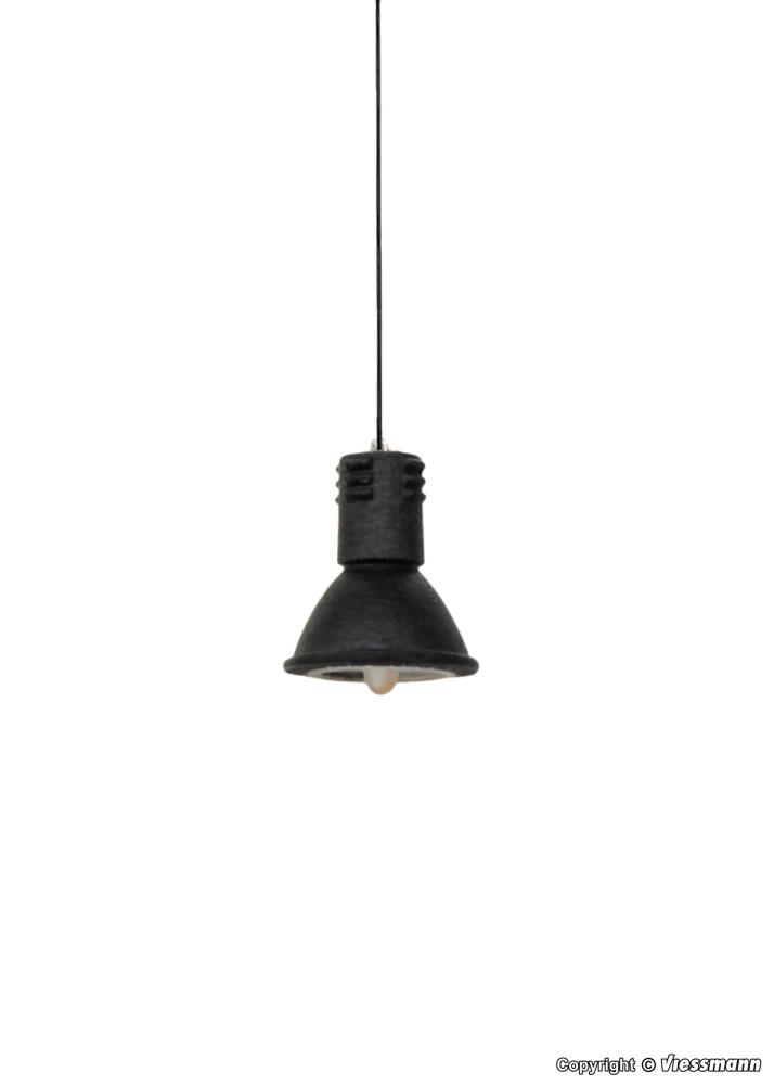 Viessmann 6086 Hängende Industrieleuchte LED warmweiß 1:87 Spur H0