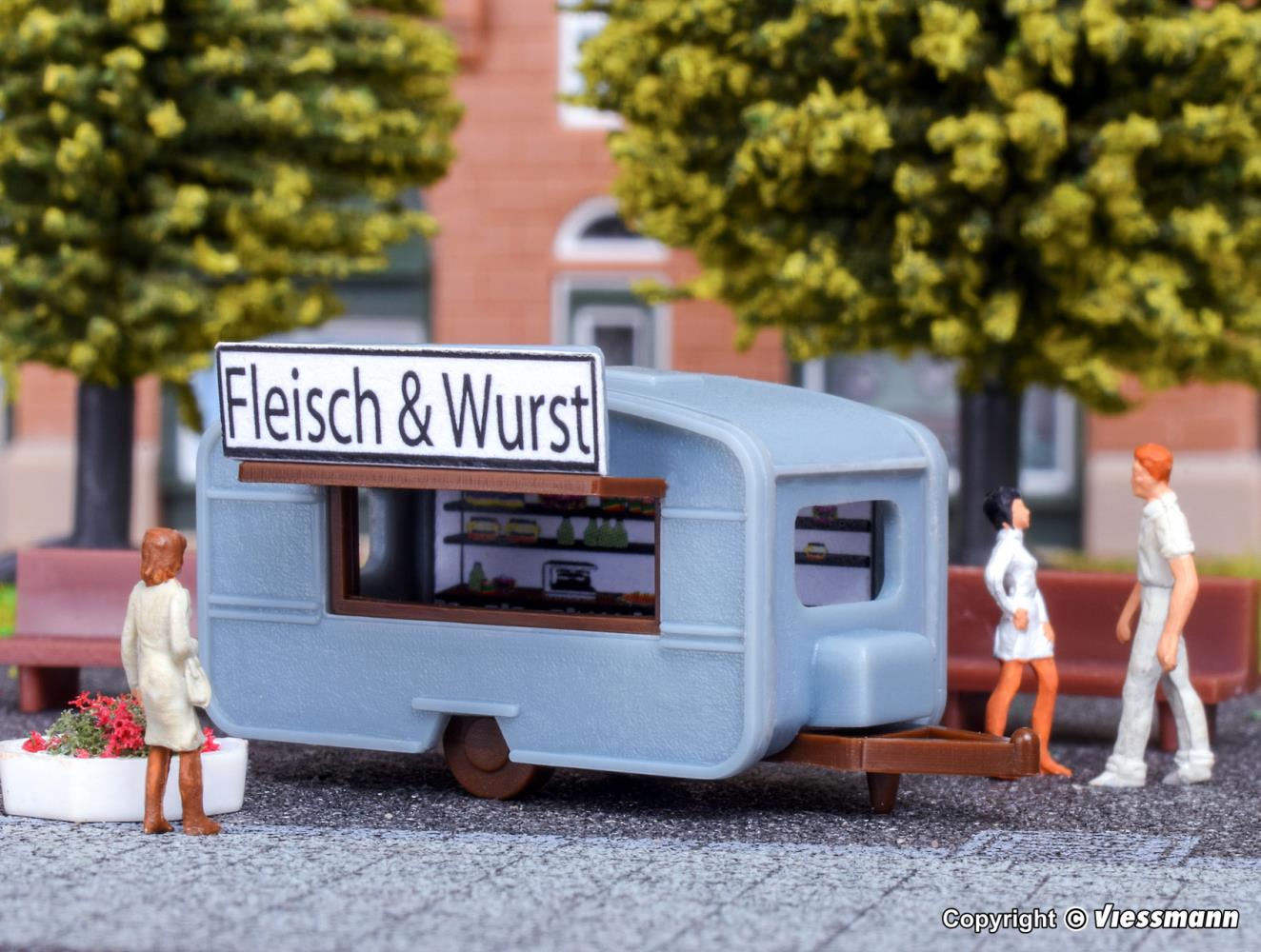 Vollmer 47619 Verkaufswagen Fleisch & Wurst 1:160 Spur N Bausatz