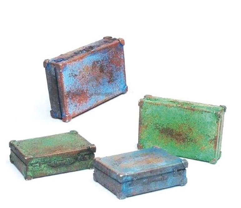 Vallejo SC226 Metallkoffer, 4 Stück - 1:35