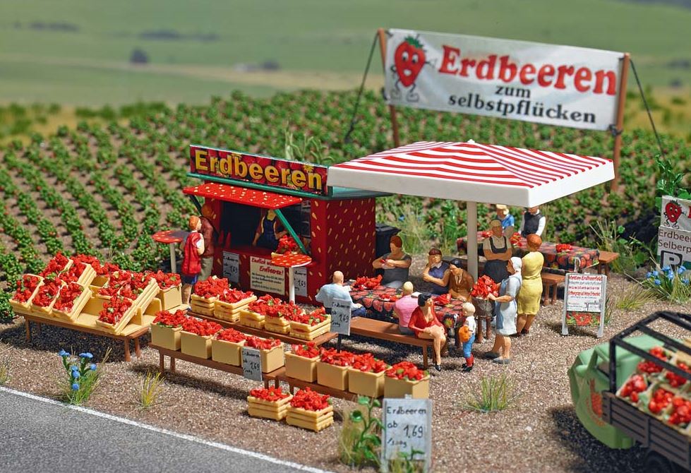 Busch 1073 Erdbeerverkauf