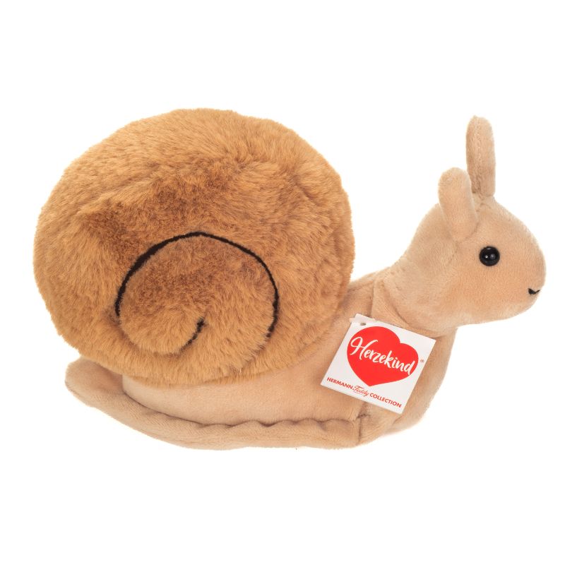 Teddy Hermann 939559 Schnecke Lotta braun 20 cm Stoff/Plüsch/Kuscheltier