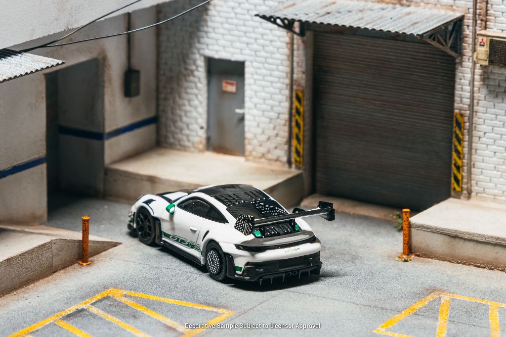 Tarmac Works T64MC-023-WG 1:64 PORSCHE GT3RS (992.1) MANTHEY RACING WHITE 2025
