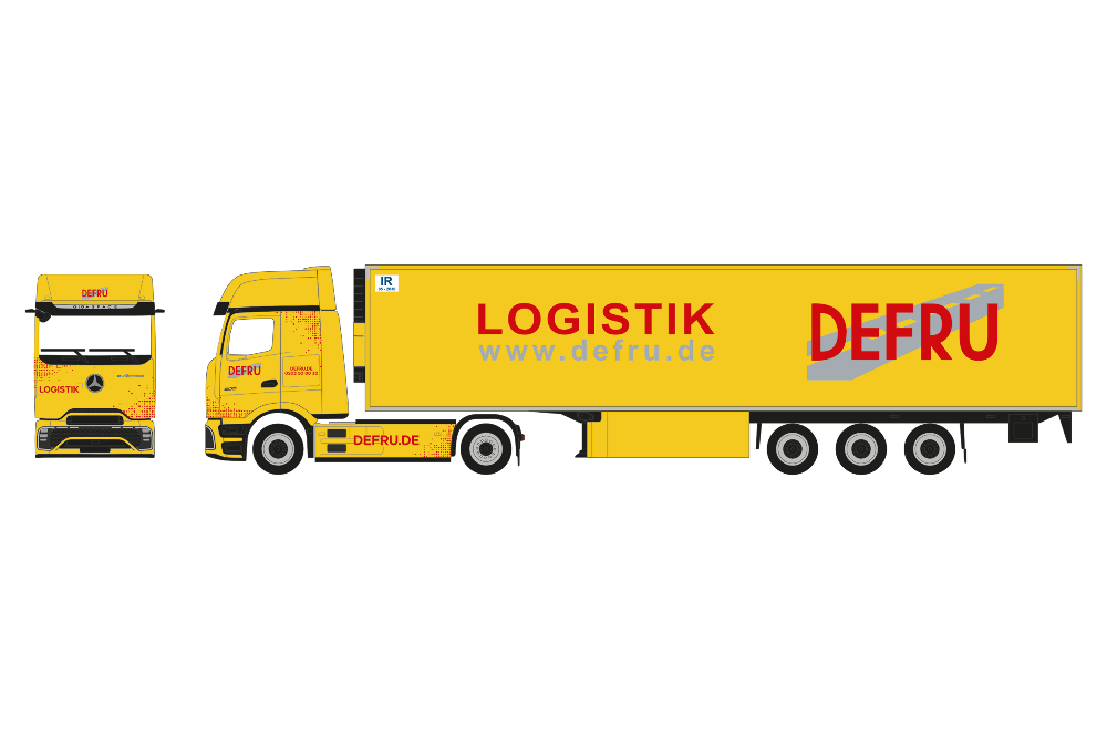 Herpa 961868 MB eA ProCab Giga KüKoSz DEFRU
