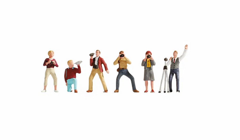 Noch 15571 Fotografen 1:87 Spur H0 NEU OVP Figuren