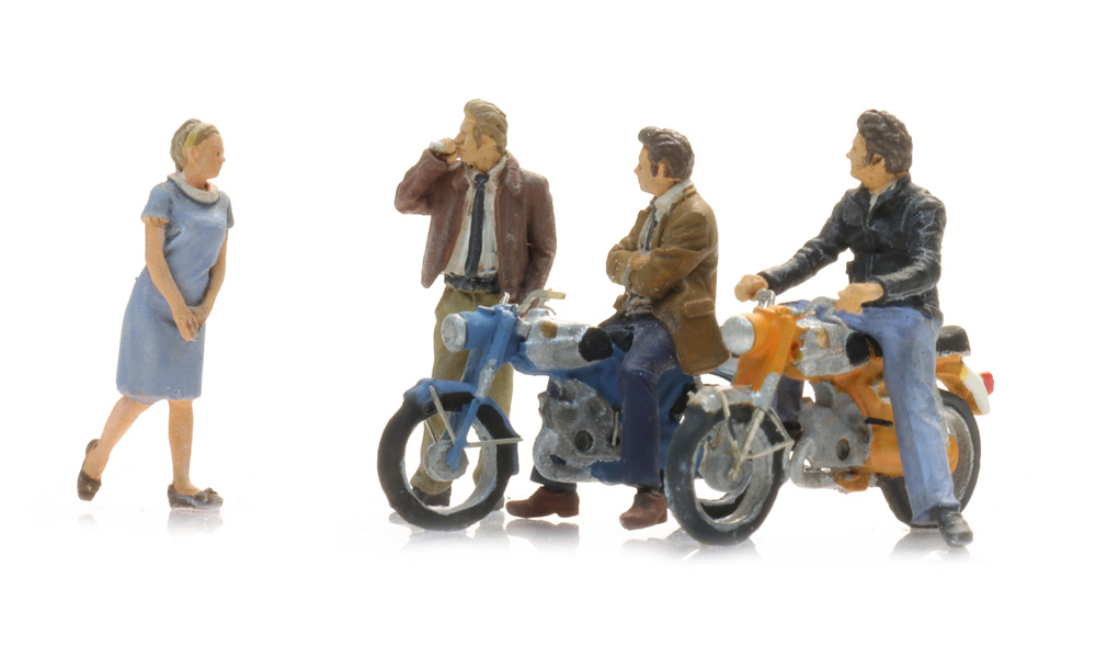Artitec 5870160 Halbstarke auf Zündapp-Mopeds