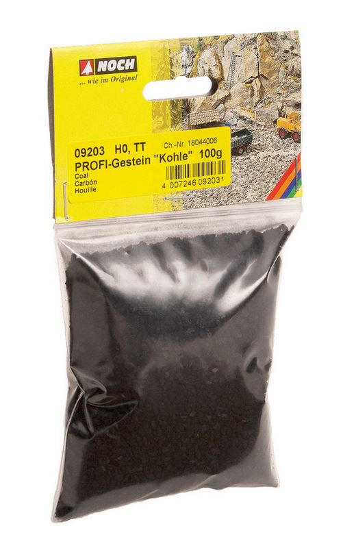 Noch 09203 PROFI-Gestein “Kohle” - 100 g - Neu - OVP