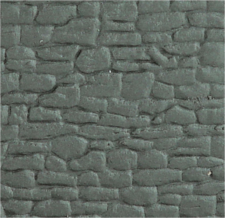 Kibri 34121 H0 Behauene Natursteine, ca. L 20 x B 12 cm