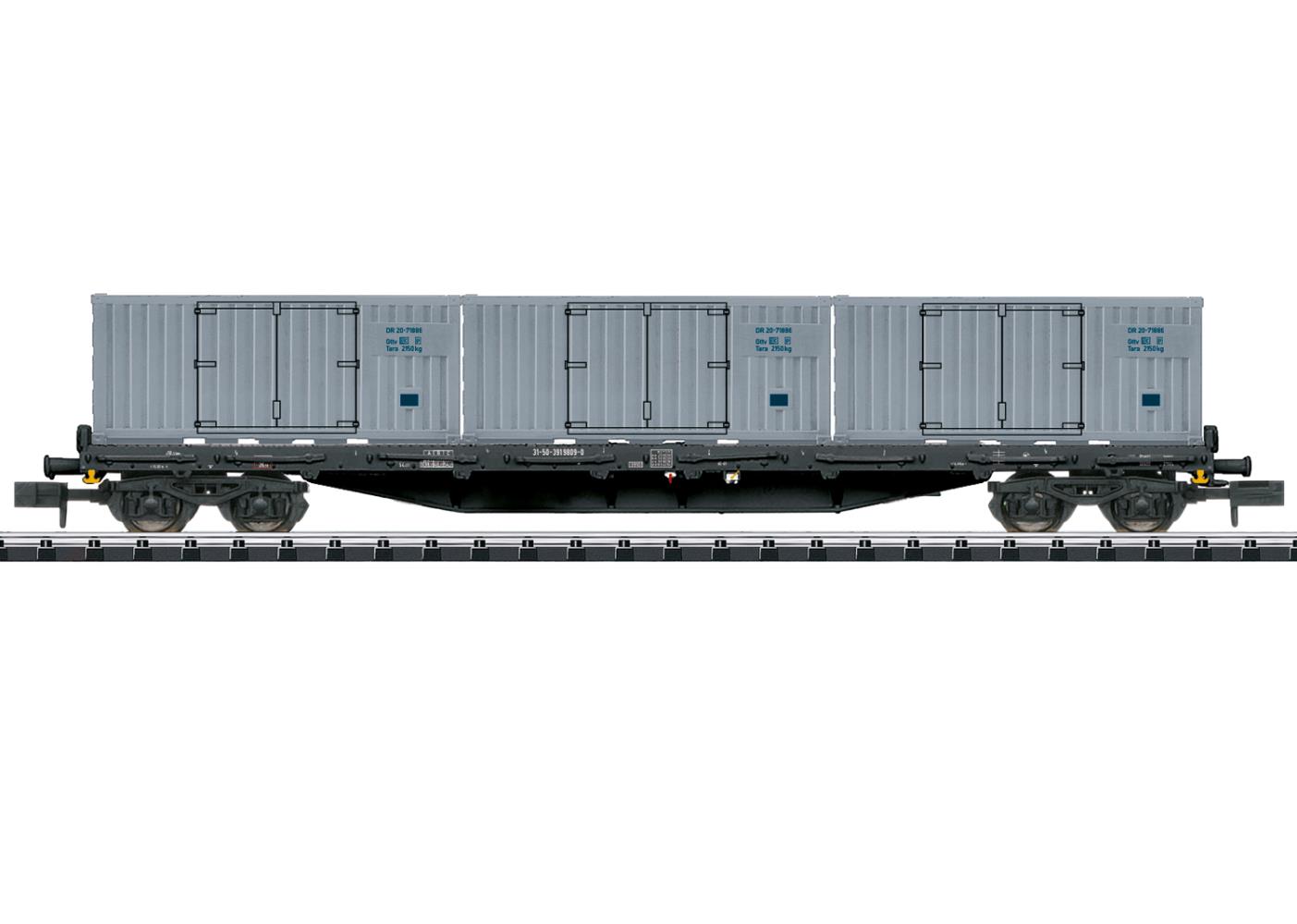Trix 18431 Flachwagen Rgs 3910 DR 1:160 Spur N Neu OVP