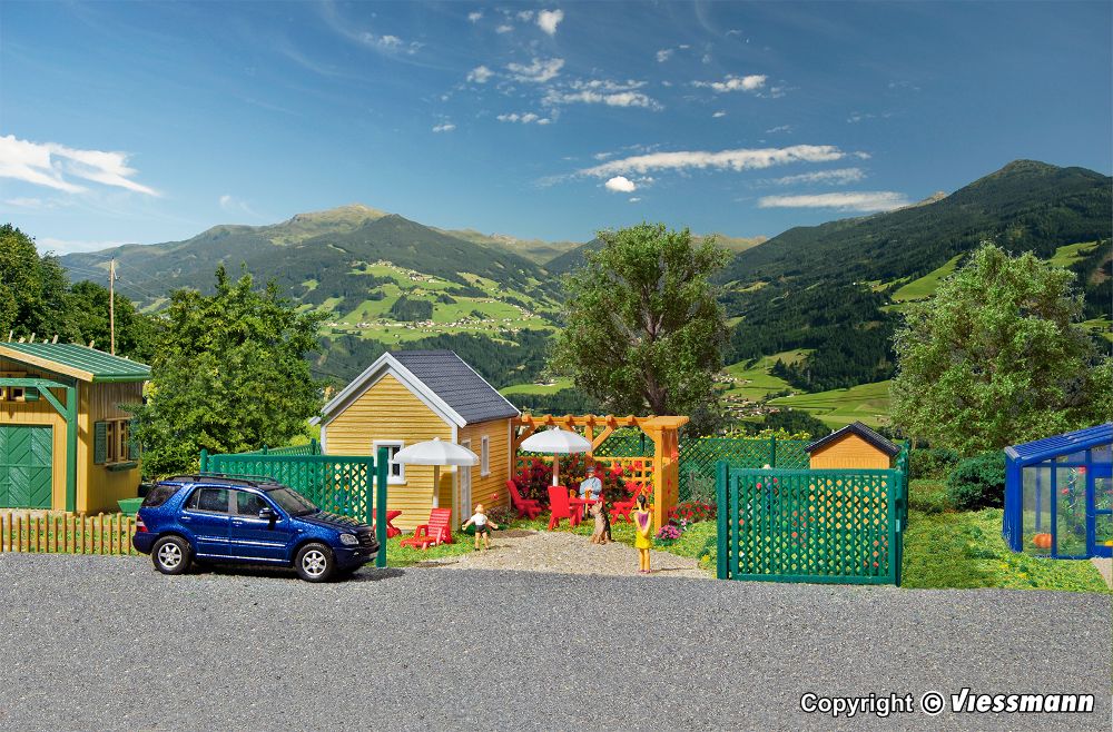 Kibri 38659 Gartenhaus zur Laubenkolonie 1:87 Spur H0 Bausatz