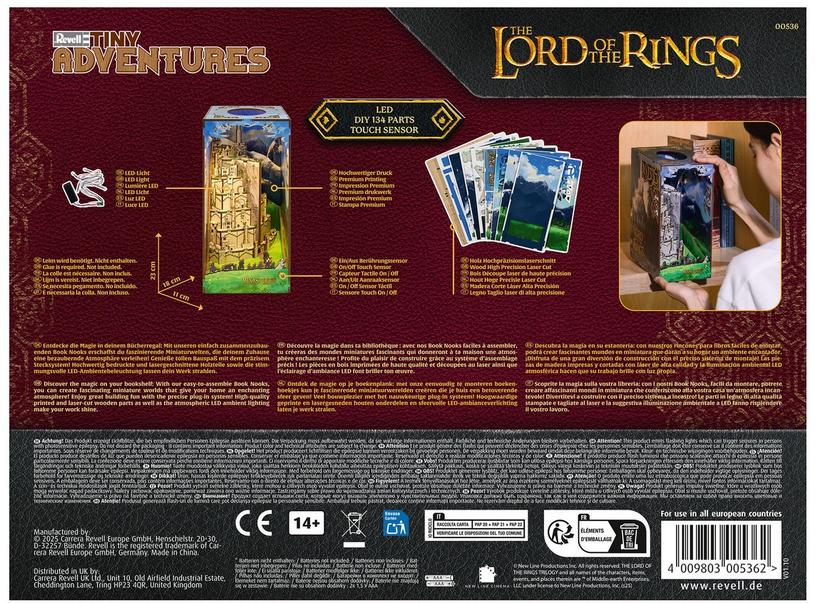 Revell 00536 Tiny Adventures - Herr der Ringe "Minas Tirith" Bausatz
