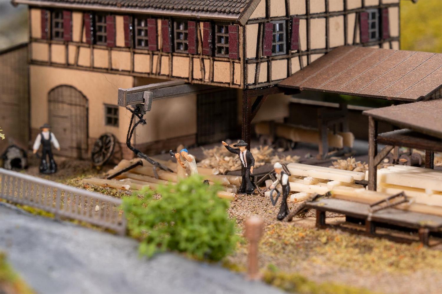 Faller 282751 Sägemühle 1:220 Spur Z Bausatz Neu OVP
