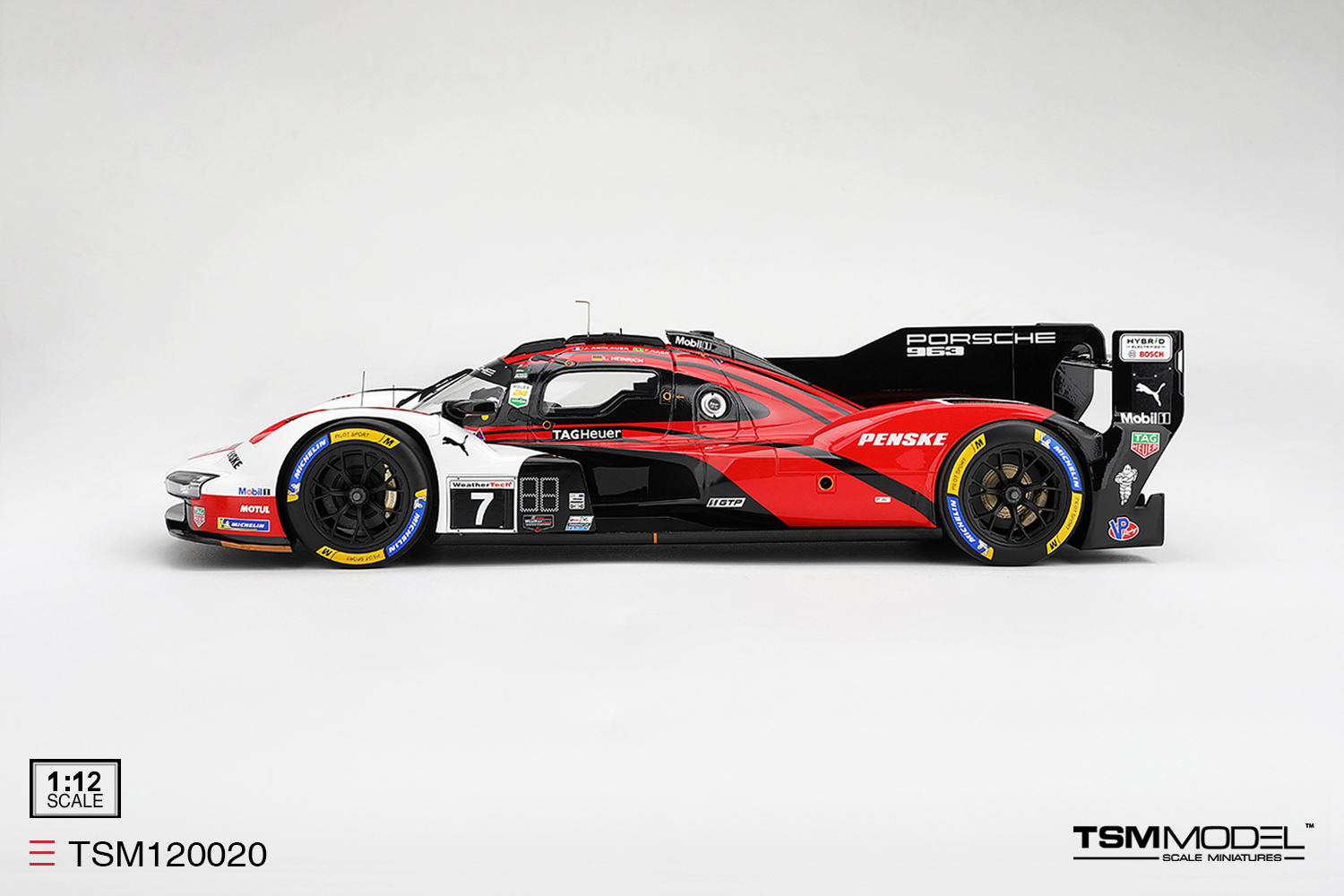 1:12 PORSCHE 963 #7 PORSCHE PENSKE MOTORSPORT