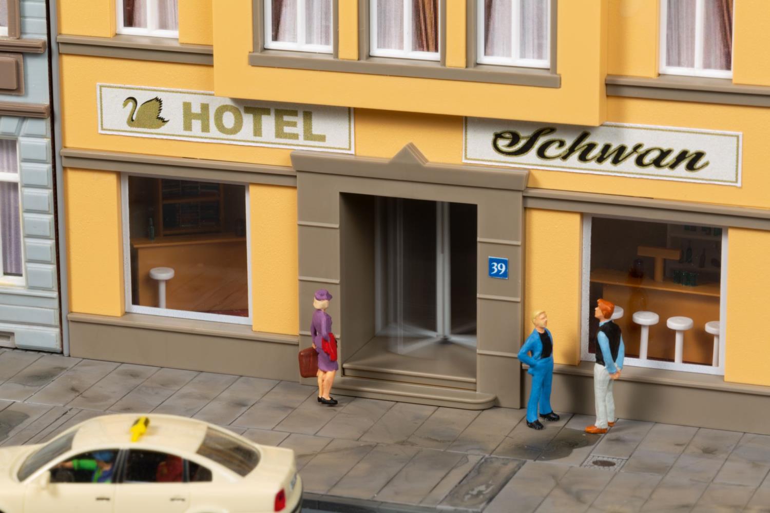 Auhagen 11471 Stadthaus Schmidtstraße 39 “Hotel Schwan” Spur H0