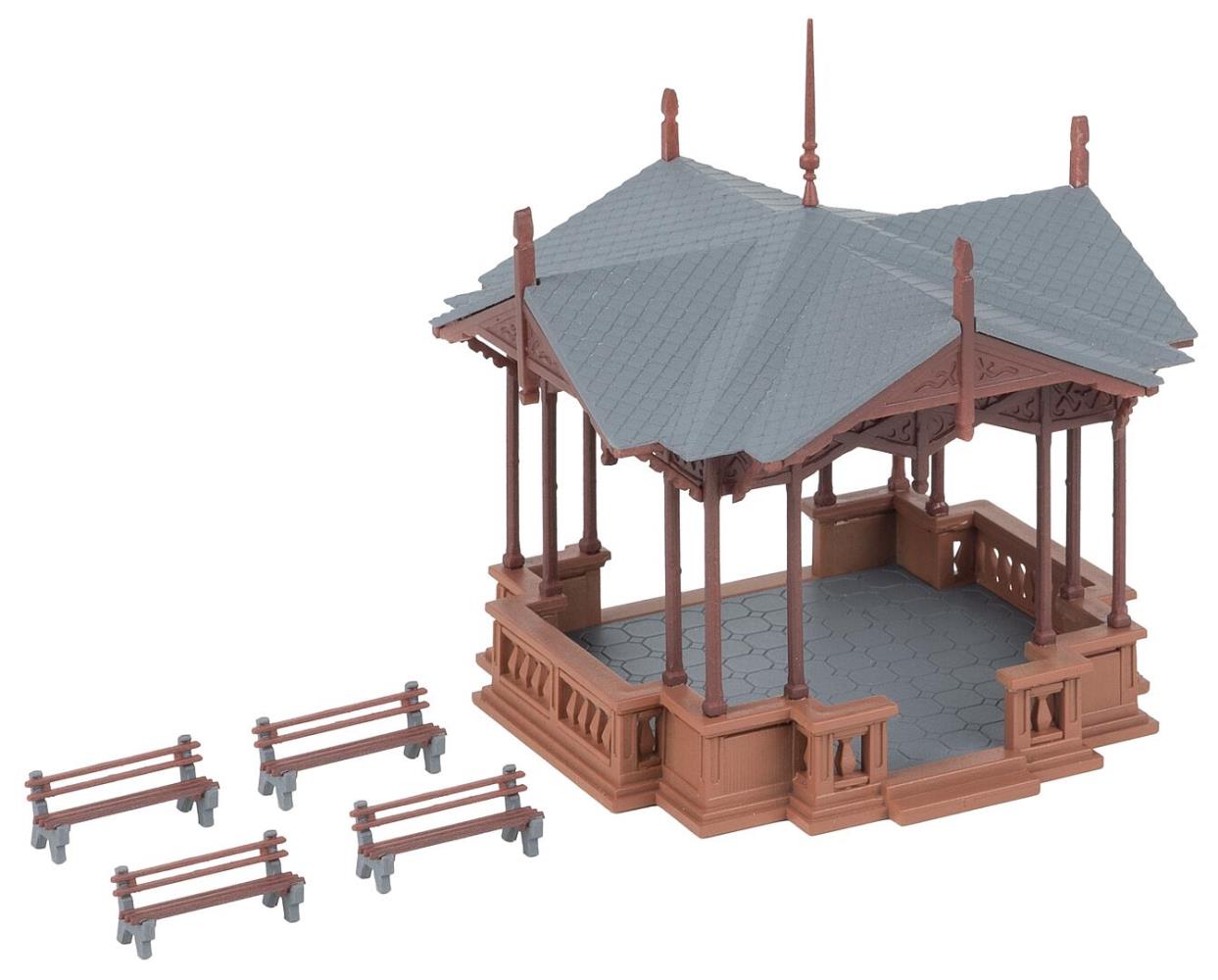 Faller 130653 Musikpavillon 1:87 Spur H0 Bausatz Neu OVP