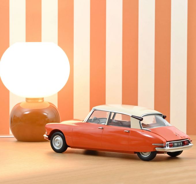 Norev 121580 Citroën DS 19 1955 Capucine Orange und Beige 1:12