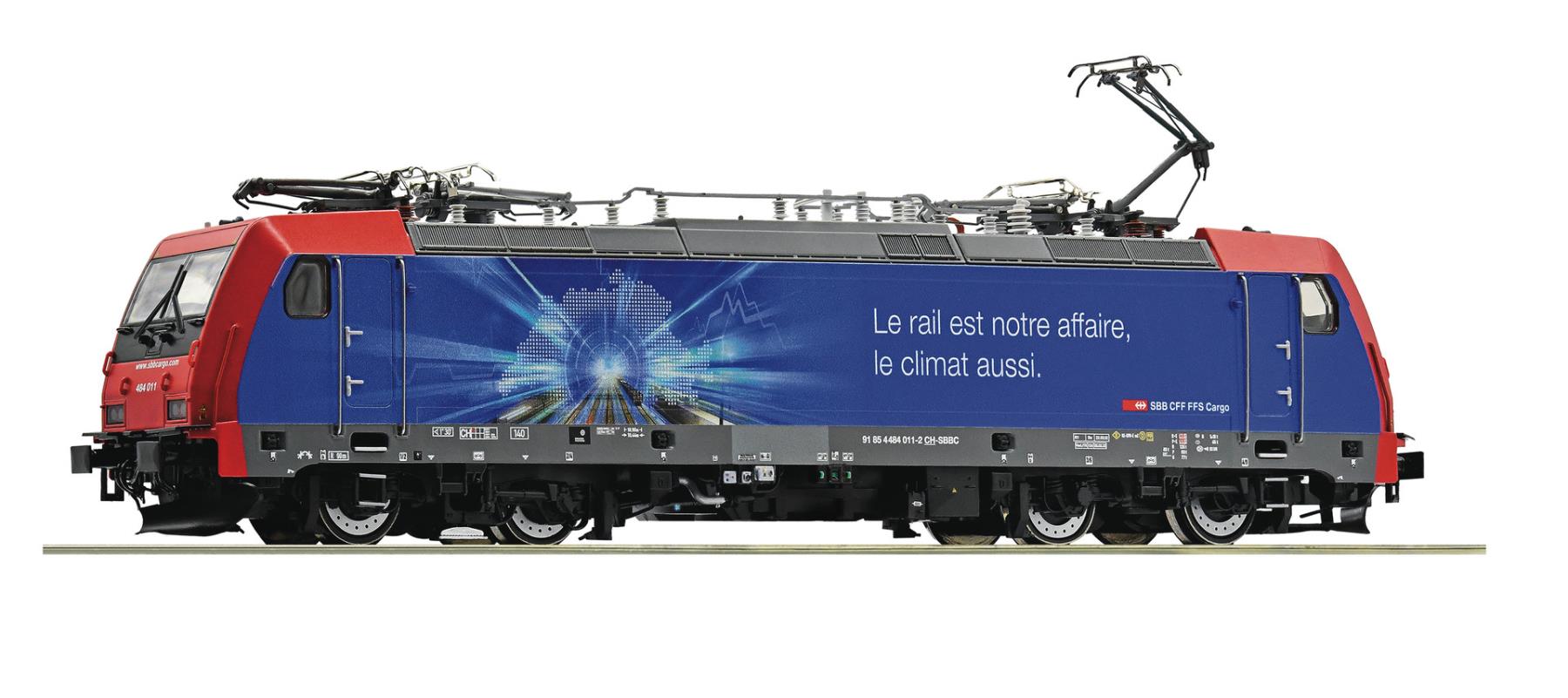 Roco 70650 Elektrolokomotive 484 011-2 SBB Cargo 1:87 Spur H0