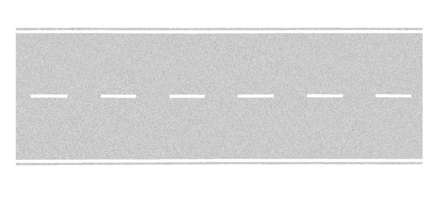 Noch 60703 Bundesstraße grau 100 x 8 cm 1:87 Spur H0 NEU OVP