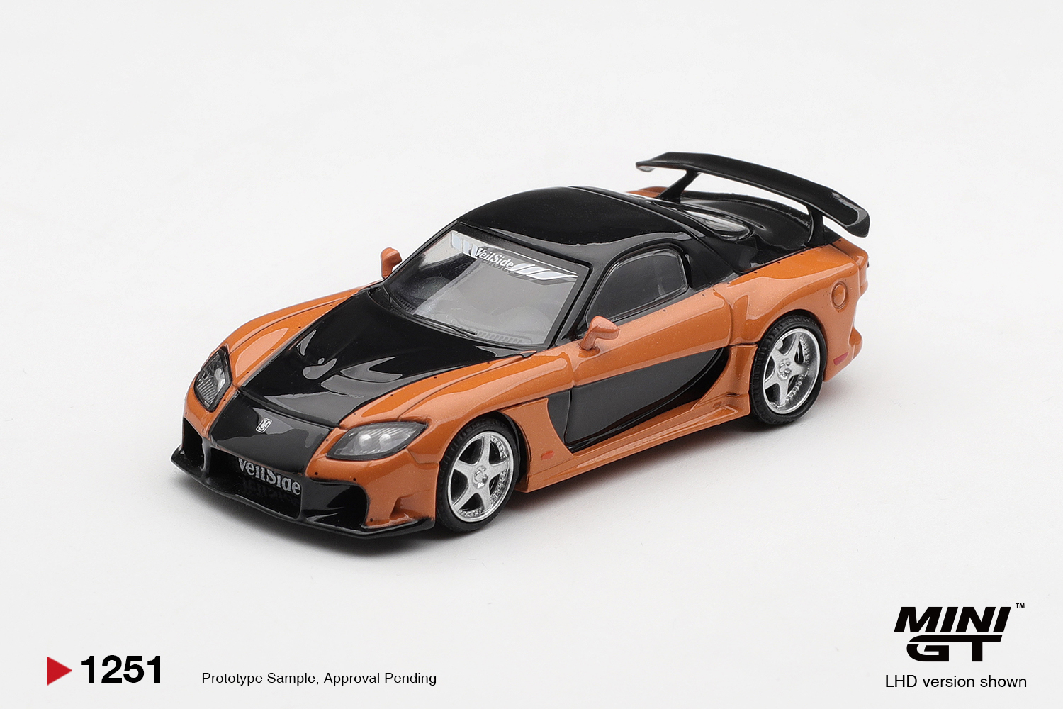Mini GT 1251 1:64 MAZDA RX-7 (FD) VEILSIDE FORTUNE HAN SEOUL-OH