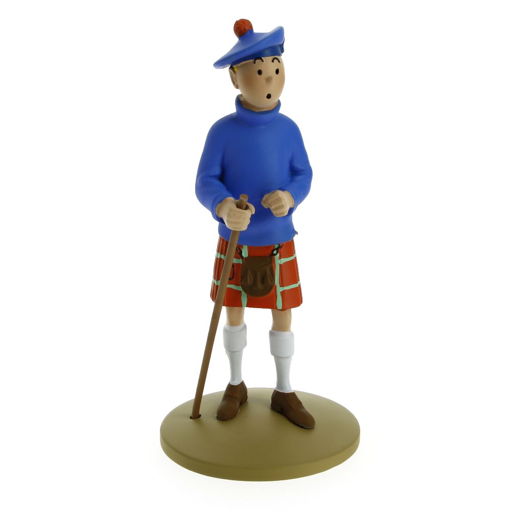 Tim & Struppi TINTIN 42192 Tim im Kilt 12 cm Neu OVP Figur