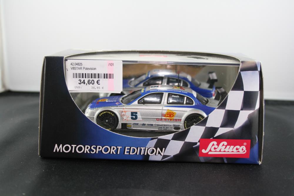 Schuco 04825 V8STAR PoleVision Racing 1:43 Roland Asch 2001 #5