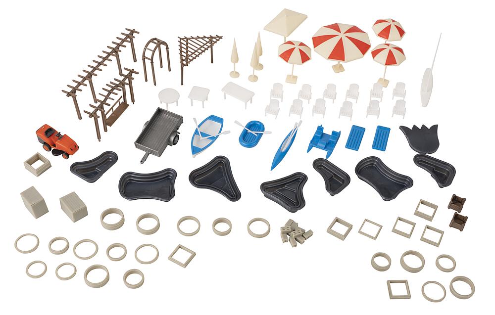 Faller 180342 Ausgestaltungs-Set Garten-Center 1:87 Spur H0 Neu