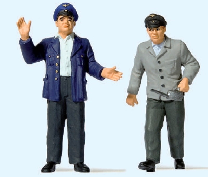 Preiser 44918 Lokführer und Heizer