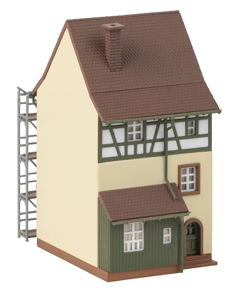 Faller 232175 Altstadthaus mit Gerüst 1:160 Spur N Bausatz Neu OVP