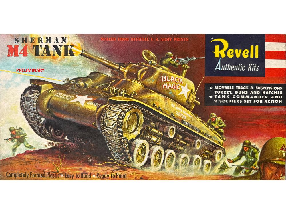 Revell 03369 M4 Sherman - 75 Years Plastic Modelbuilding 1:40