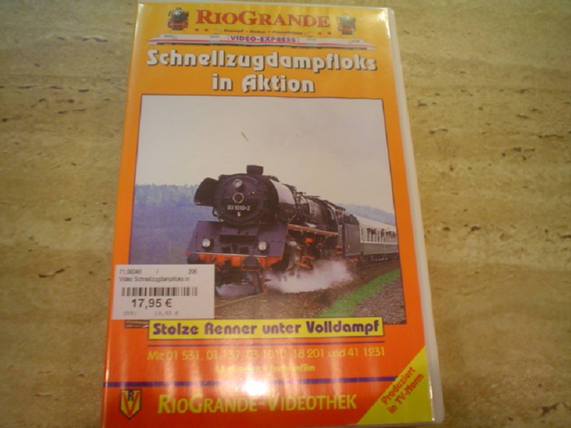 Rio Grande 48 VHS Schnellzugdampfloks in Aktion