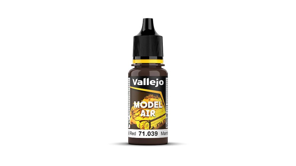 Vallejo 71039 Schiffsrumpf-Rot, 18 ml Model Air NEU