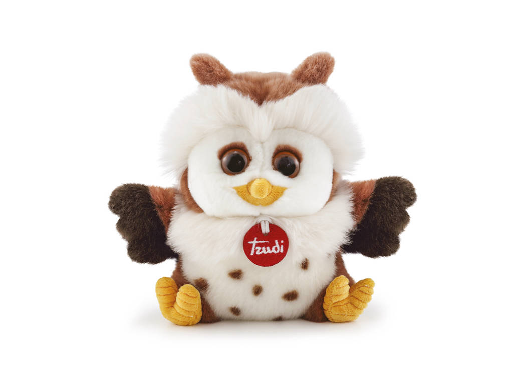 Trudi 24034 Eule Gek (S) 19x19x16 cm Stoff/Plüsch/Kuscheltier
